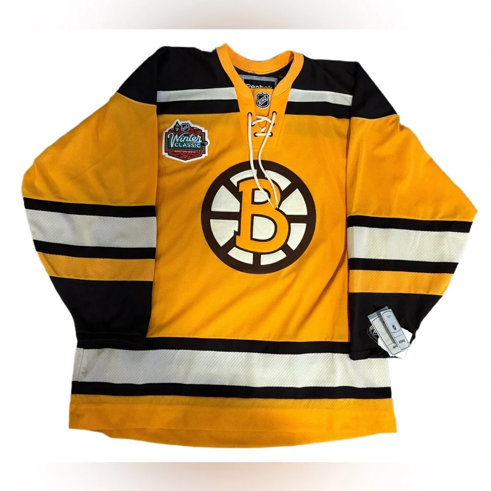 NWT Boston Bruins Reebok 2010 Winter Classic Jersey